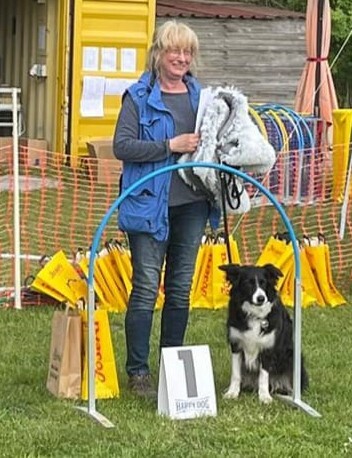 Rita Möllenkamp mit Lia