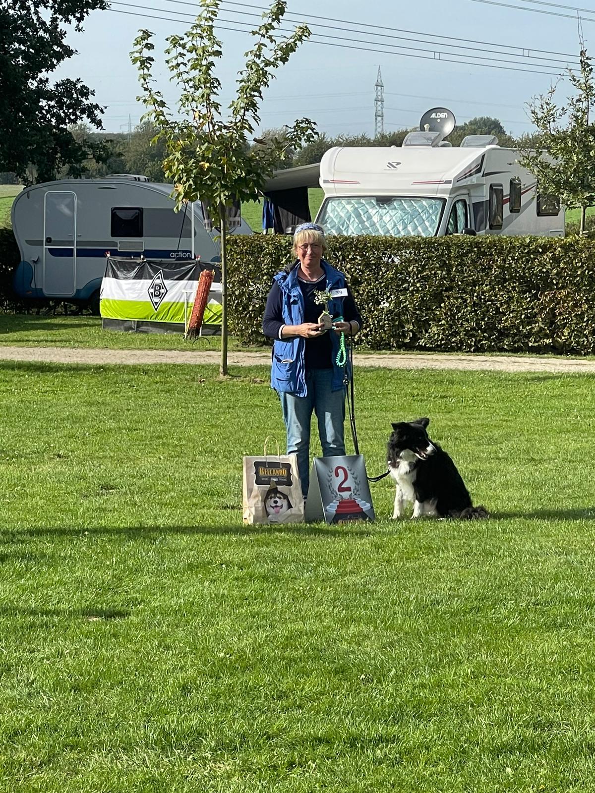 Rita Möllenkamp mit Lia